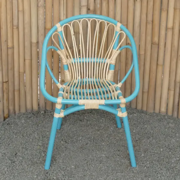 Product image of the product “Papa chair made of rattan about 80cm height. Tosca Color. ”